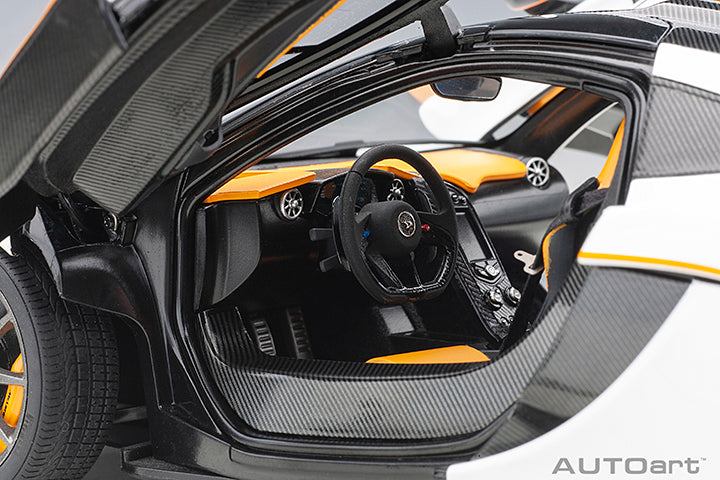 McLaren P1 Alaskan Diamond White