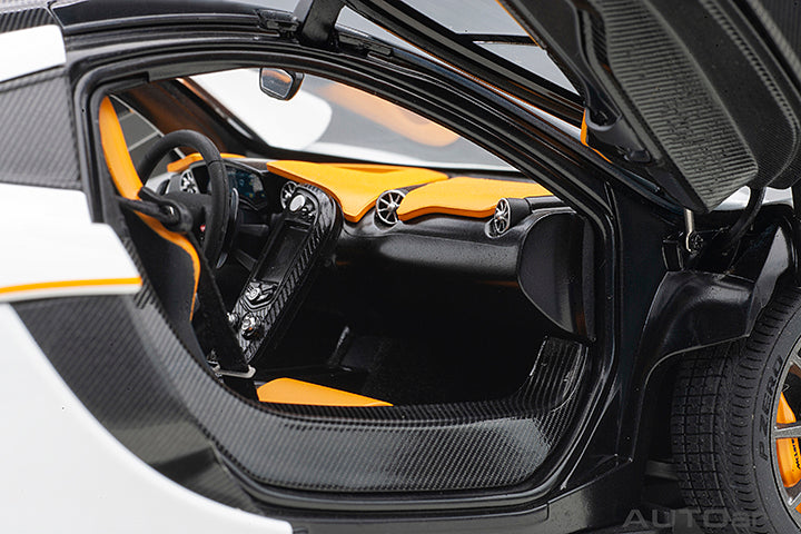 McLaren P1 Alaskan Diamond White