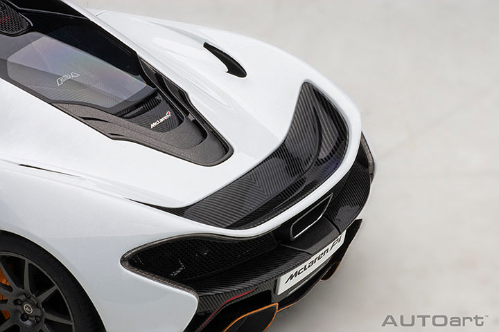 McLaren P1 Alaskan Diamond White