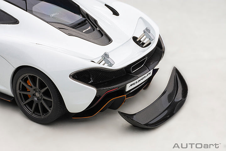 McLaren P1 Alaskan Diamond White