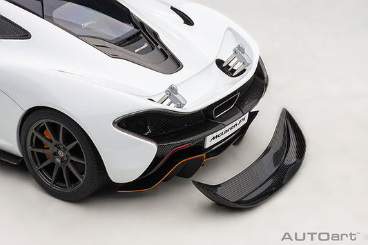 McLaren P1 Alaskan Diamond White