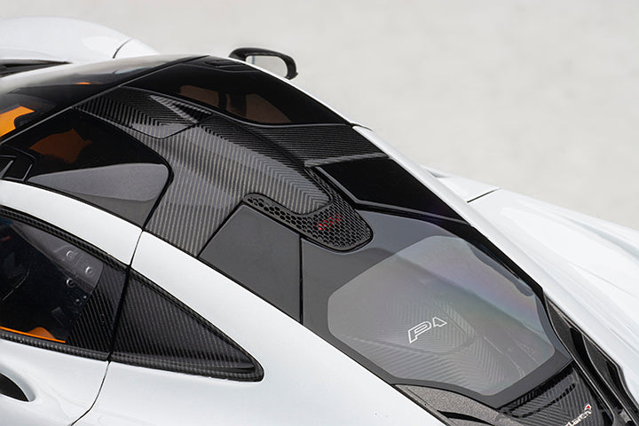 McLaren P1 Alaskan Diamond White