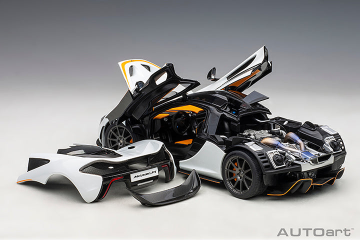 McLaren P1 Alaskan Diamond White