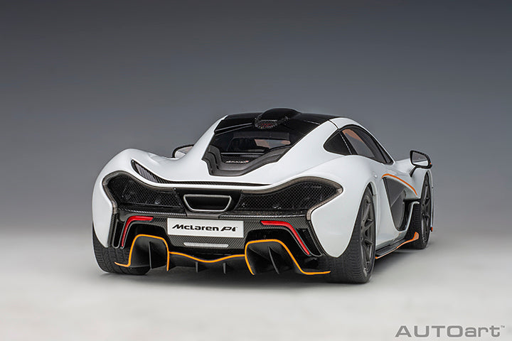 McLaren P1 Alaskan Diamond White