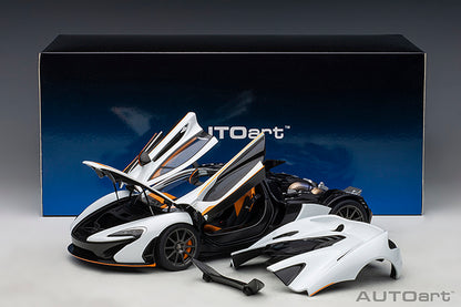McLaren P1 Alaskan Diamond White