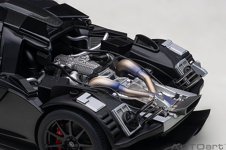 McLaren P1 Fire Black