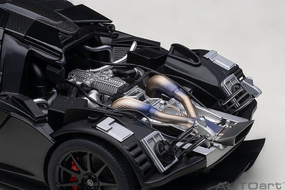 McLaren P1 Fire Black