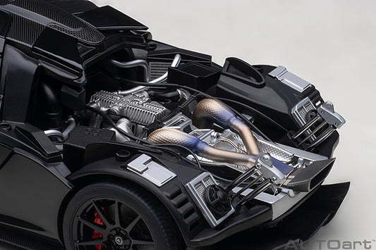 McLaren P1 Fire Black
