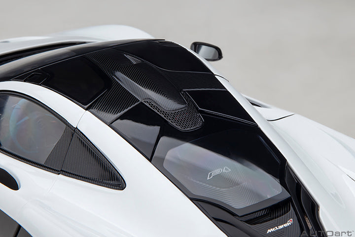 McLaren P1 Alaskan Diamond White