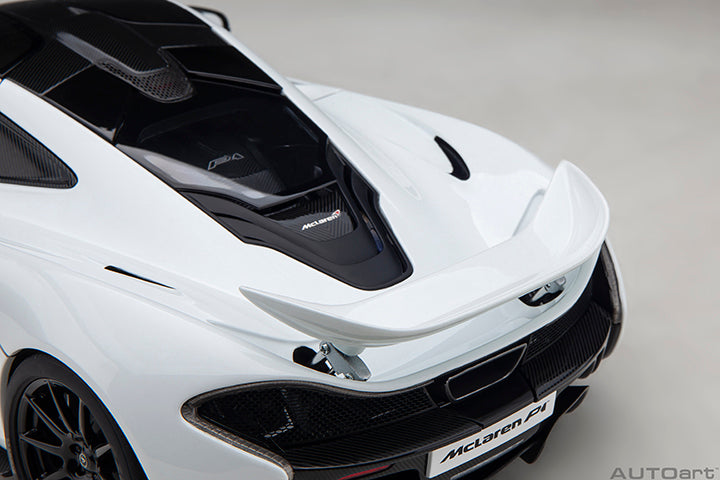 McLaren P1 Alaskan Diamond White