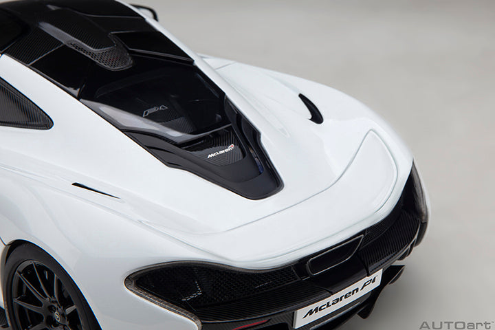 McLaren P1 Alaskan Diamond White