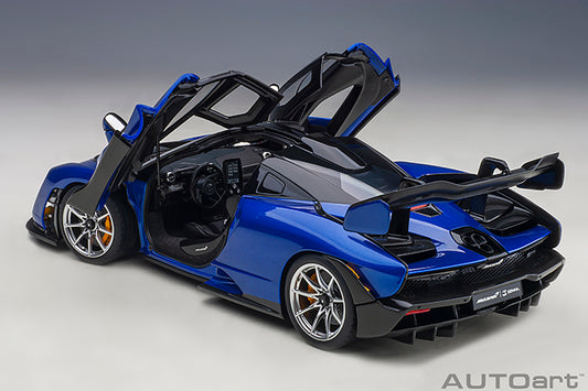 McLaren Senna Trophy Kyanos Blue