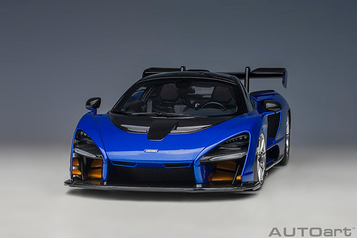 McLaren Senna Trophy Kyanos Blue
