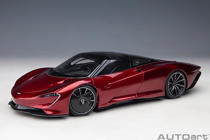 McLaren Speedtail Volcano Red