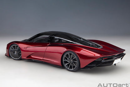 McLaren Speedtail Volcano Red