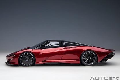 McLaren Speedtail Volcano Red