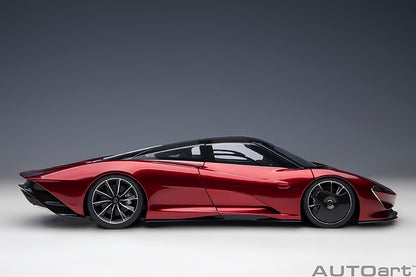 McLaren Speedtail Volcano Red