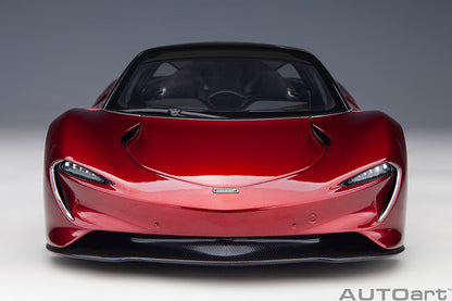 McLaren Speedtail Volcano Red