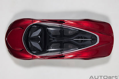 McLaren Speedtail Volcano Red