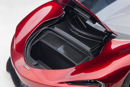 McLaren Speedtail Volcano Red
