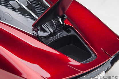 McLaren Speedtail Volcano Red