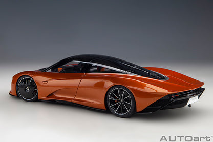 McLaren Speedtail Volcano Orange