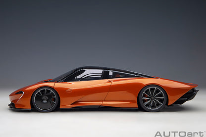 McLaren Speedtail Volcano Orange