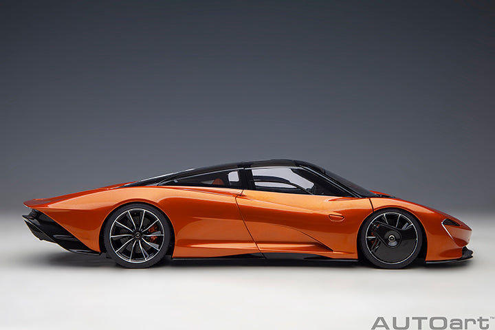 McLaren Speedtail Volcano Orange