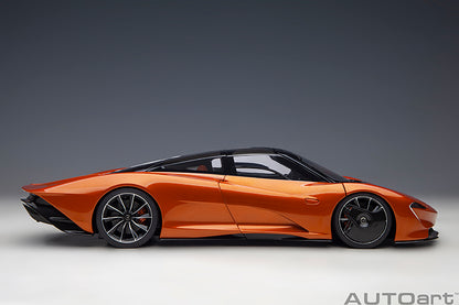 McLaren Speedtail Volcano Orange