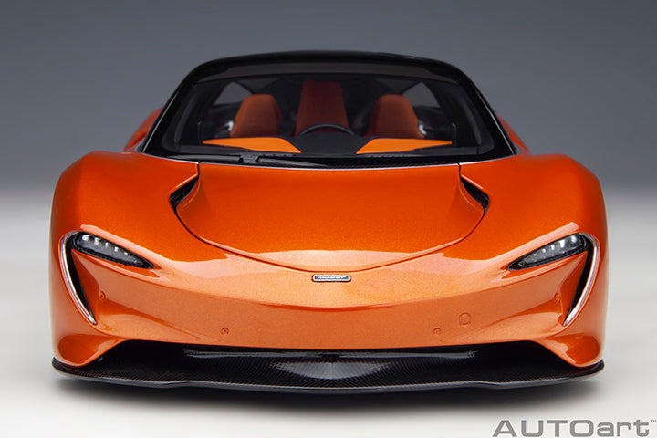 McLaren Speedtail Volcano Orange