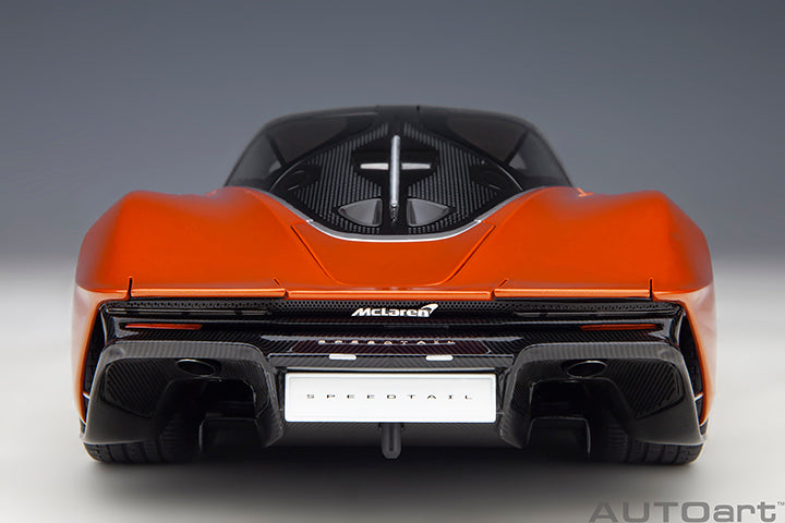 McLaren Speedtail Volcano Orange