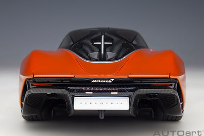 McLaren Speedtail Volcano Orange