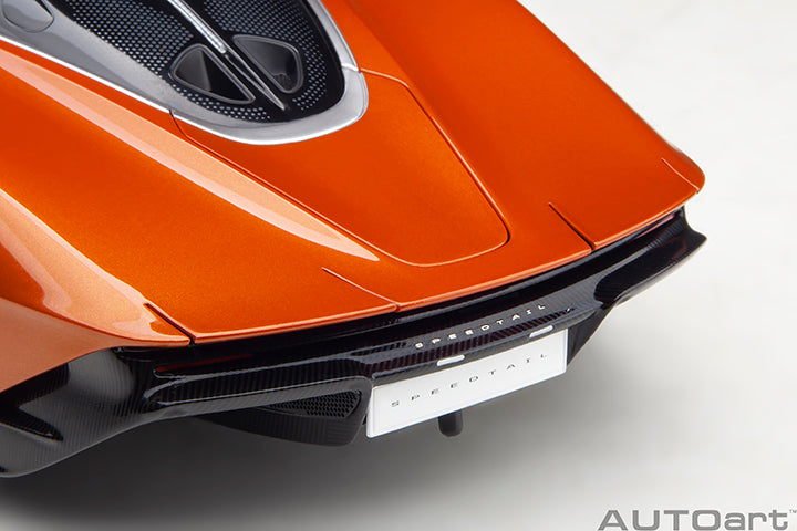 McLaren Speedtail Volcano Orange