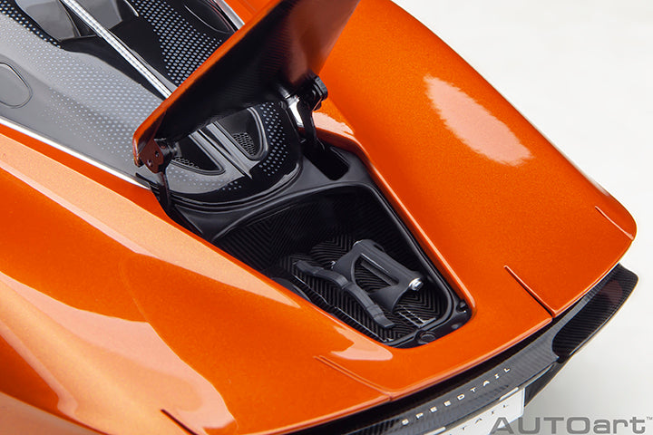 McLaren Speedtail Volcano Orange