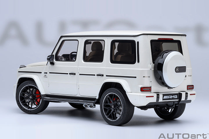 Mercedes-AMG G63 Designo Brilliant White Metallic