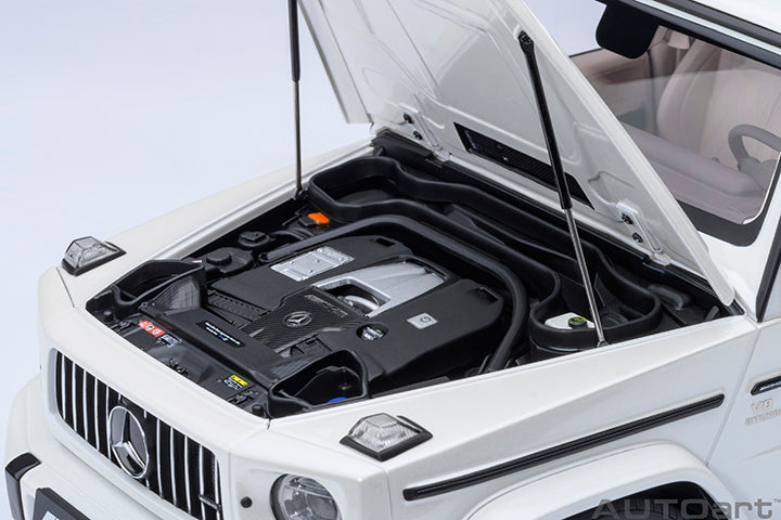 Mercedes-AMG G63 Designo Brilliant White Metallic