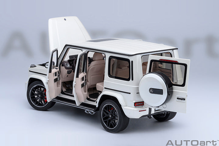 Mercedes-AMG G63 Designo Brilliant White Metallic