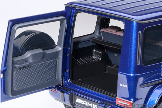 Mercedes-AMG G63 Brilliant Blue Metallic