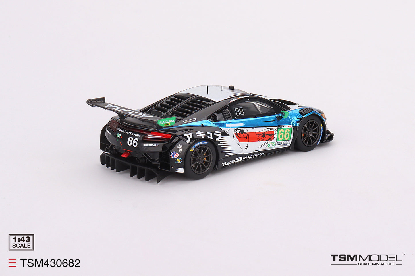 Acura NSX GT3 Evo22 No.66 Gradient Racing