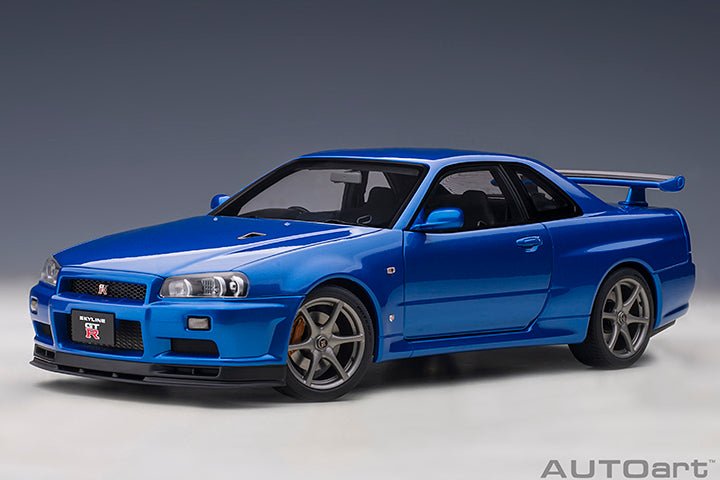Nissan Skyline GT-R R34 V-Spec II Bayside Blue
