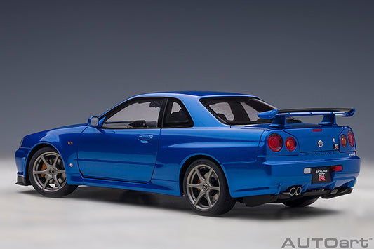 Nissan Skyline GT-R R34 V-Spec II Bayside Blue