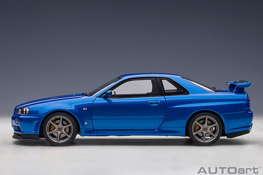 Nissan Skyline GT-R R34 V-Spec II Bayside Blue
