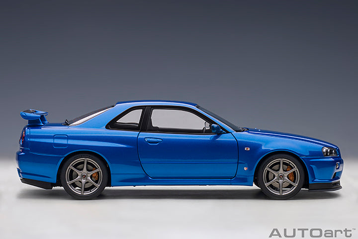 Nissan Skyline GT-R R34 V-Spec II Bayside Blue