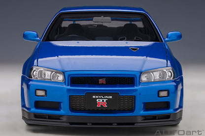 Nissan Skyline GT-R R34 V-Spec II Bayside Blue