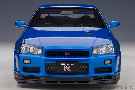 Nissan Skyline GT-R R34 V-Spec II Bayside Blue