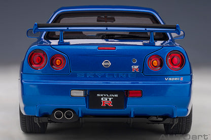 Nissan Skyline GT-R R34 V-Spec II Bayside Blue