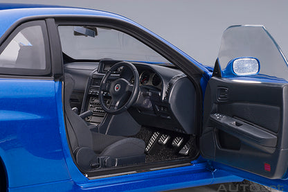 Nissan Skyline GT-R R34 V-Spec II Bayside Blue
