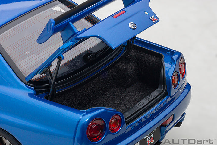 Nissan Skyline GT-R R34 V-Spec II Bayside Blue