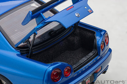 Nissan Skyline GT-R R34 V-Spec II Bayside Blue