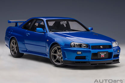 Nissan Skyline GT-R R34 V-Spec II Bayside Blue